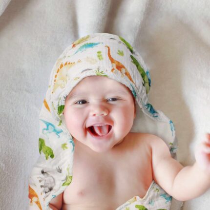 Muslin Hooded Towel