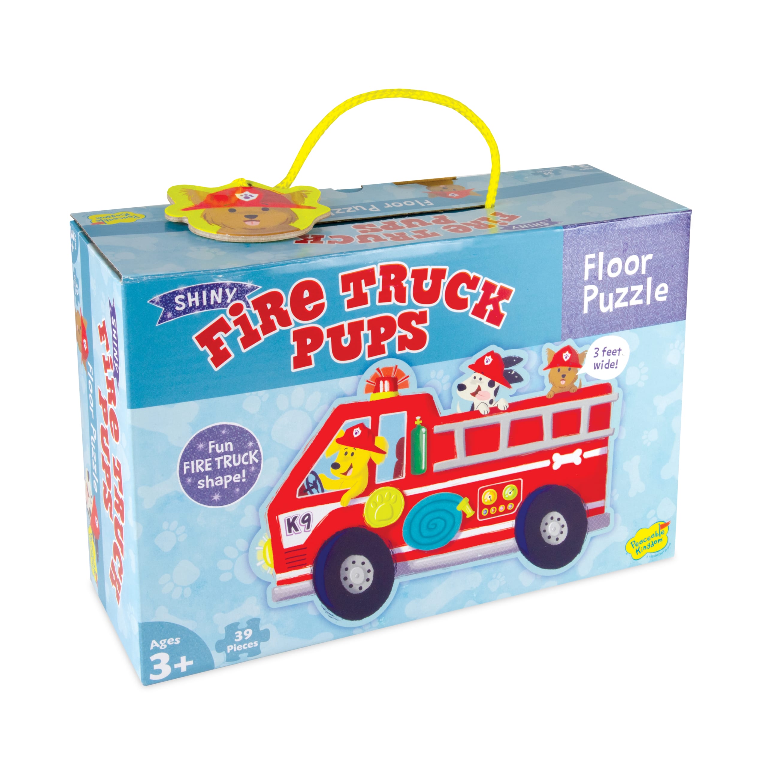 Fire truck 2025 floor puzzle