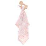 muslin blankie teether