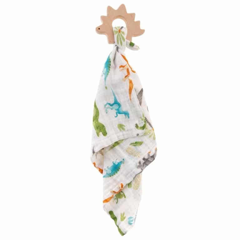 muslin blankie teether