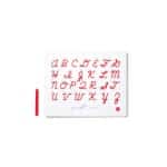 Kid O AZ Upper Case Cursive Magnatab