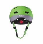 neon green helmet