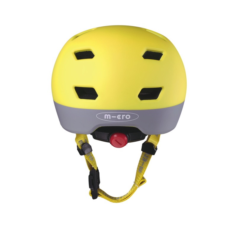 neon yellow helmet