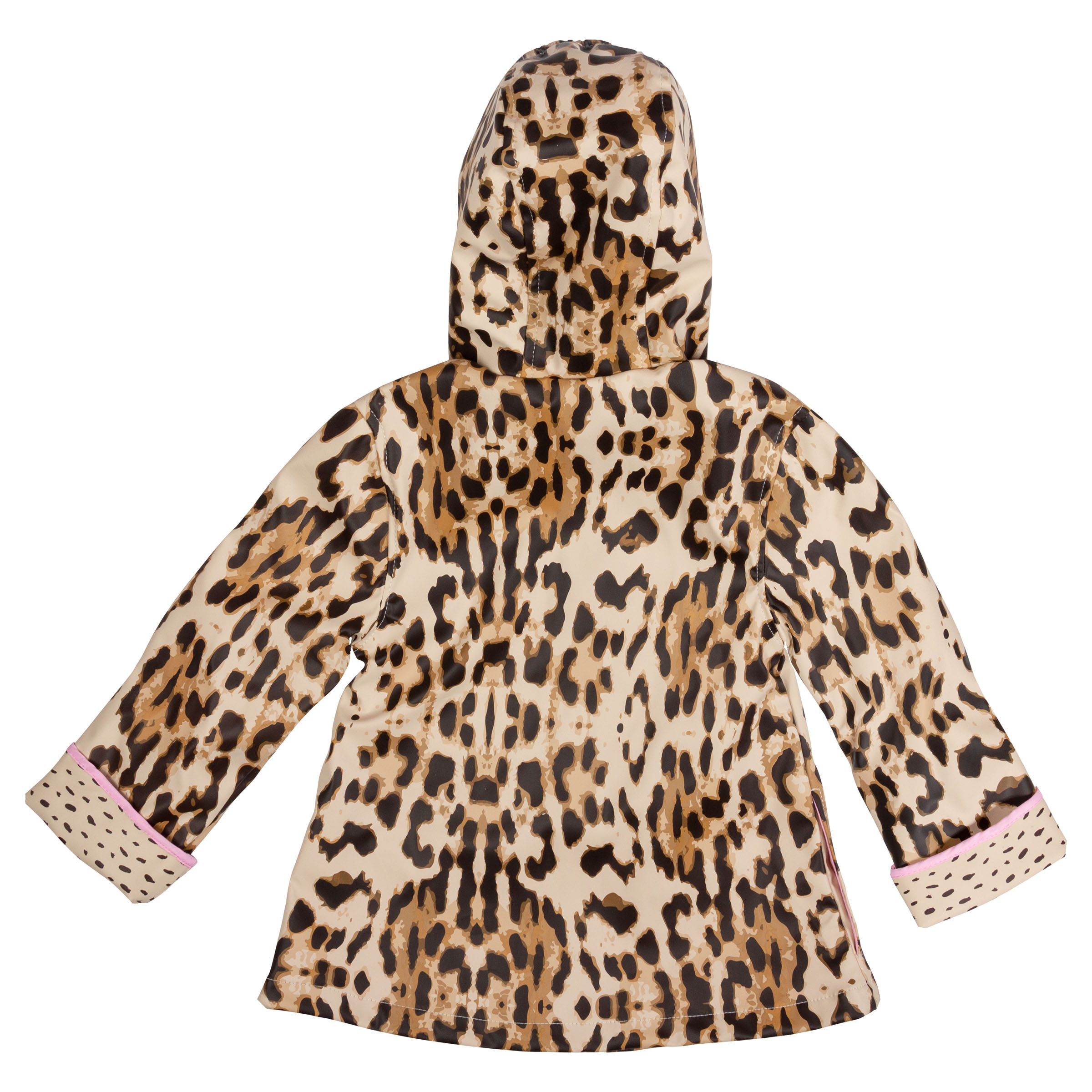 Animal print on sale raincoat with hood