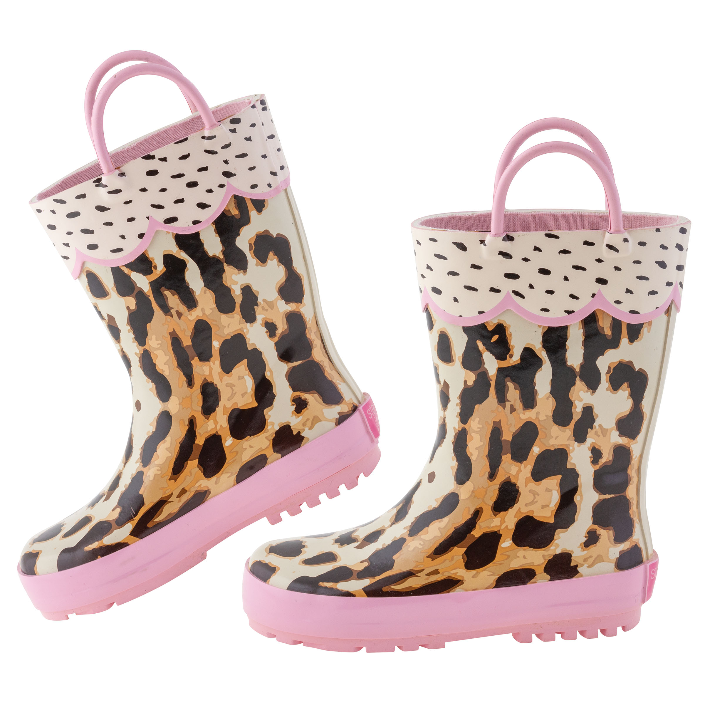 Cheetah print hotsell rain booties