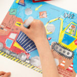 Floss & Rock Magic Water Colour Changing Placemats