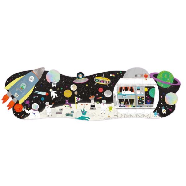 Floss & Rock Giant 60 Piece Puzzle with Pop Out Pieces - SugarDots