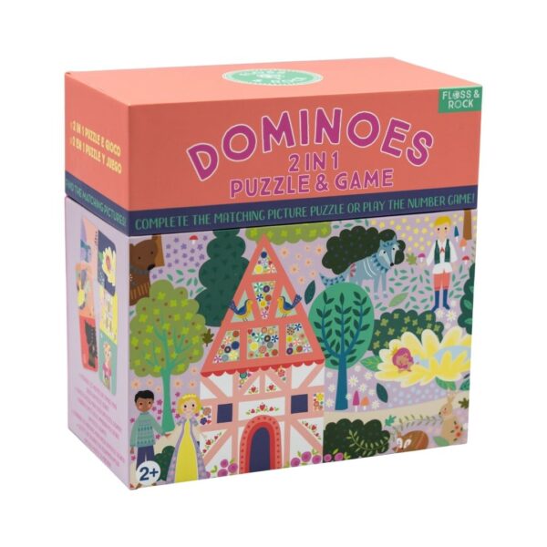 DOMINO GAME now! RELAXING VAN ドミノ（当時の箱入） Floss & Rock Dominos Game Numbers and Puzzle - SugarDots