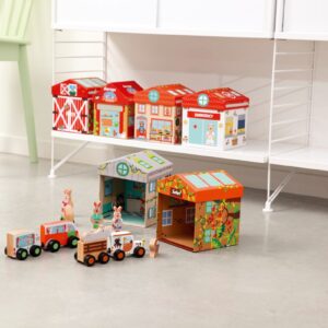 Scratch Preschool Play House Box 2 in 1