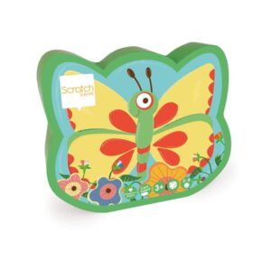 Scratch Europe Catch a Butterfly Colour Observation Game