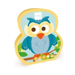 Scratch Europe Mini Owl Puzzling Game