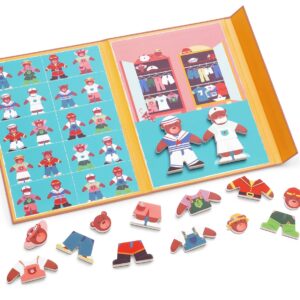 Scratch Europe Dress Up Bear Edulogic Magnetic Game