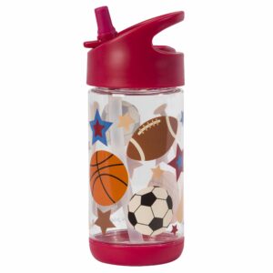 Stephen Joseph Flip Top Water Bottle Sports