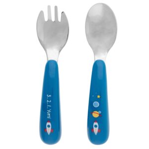 Stephen Joseph Silverware Spoon and Fork Set