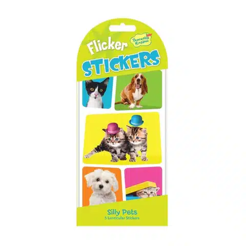 STK165-Peaceable-Kingdom-Stickers-Flicker-Silly-Pets.webp