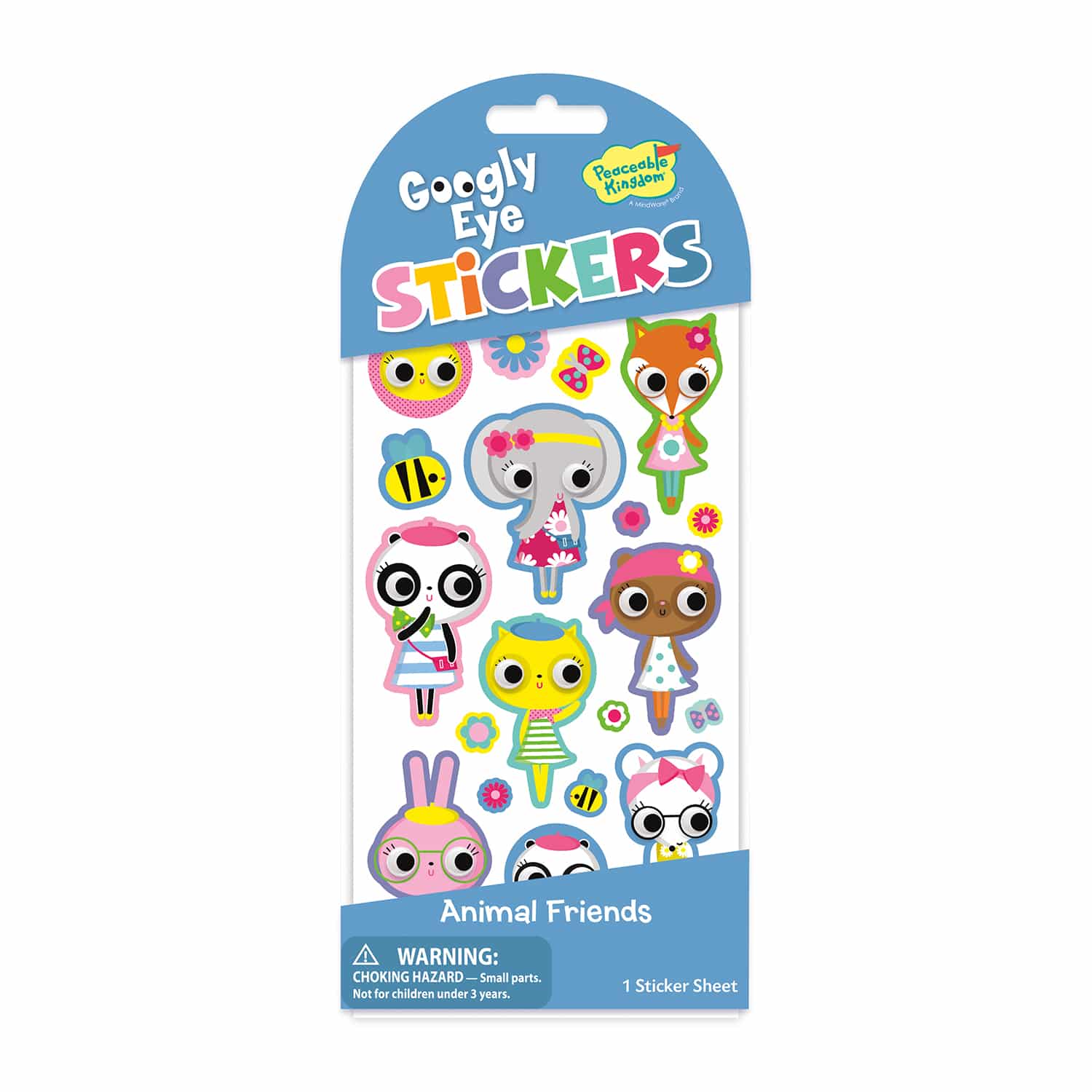 Peaceable Kingdom Googly Eye Stickers