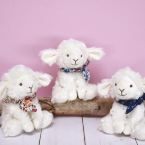 Dou Dou Et Compagnie 12 cm White Lamb Plush Toy