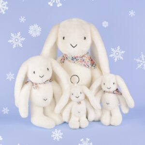 Dou Dou Et Compagnie White Bunny Fleurette