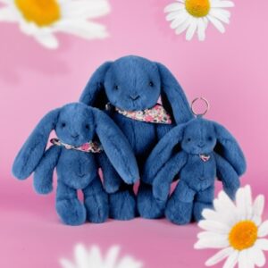 Dou Dou Et Compagnie Fleurette Blue Bunny