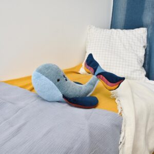 Histoire d' Ours Marine Creatures Whale Plush Toy