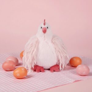 Histoire d' Ours Little Hen Pink Lady Plush Toy