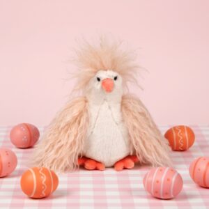 Histoire d' Ours Little Hen Curly Plush Toy